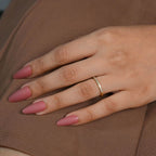 Eternal Line Crystal Ring