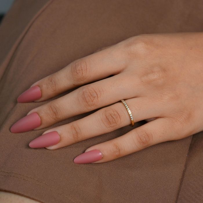 Eternal Line Crystal Ring