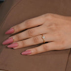 Petal Bloom Crystal Ring