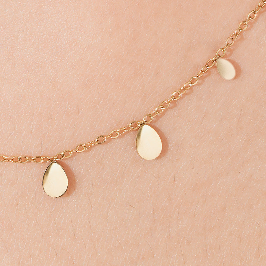 Golden Dewdrop Necklace