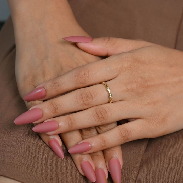 Marquise Rhythm Crystal Ring