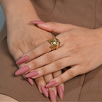 Tidal Harmony Wrap Ring