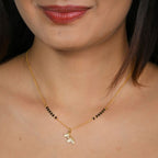 Divine Leaf Mangalsutra Pendant