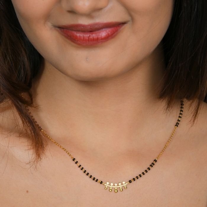 Charm Cascade Mini Mangalsutra