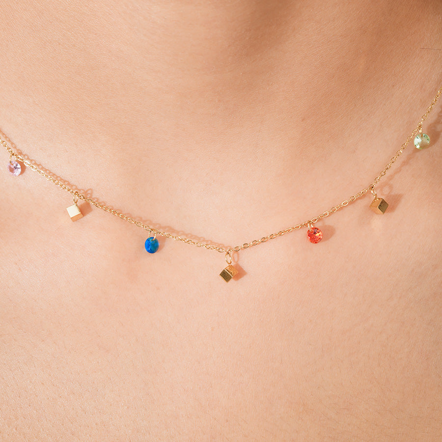 Prism Charm Necklace