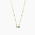 Emerald Harmony Duo Mangalsutra