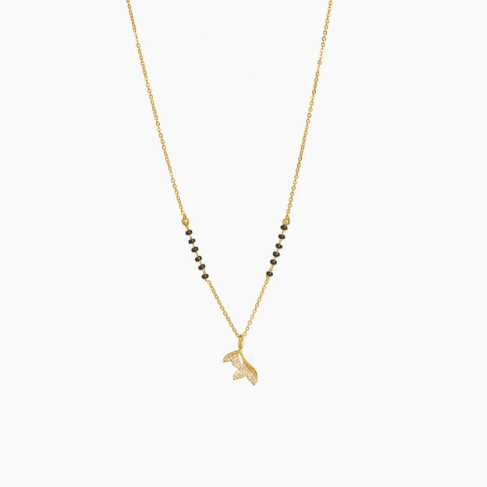 Divine Leaf Mangalsutra Pendant