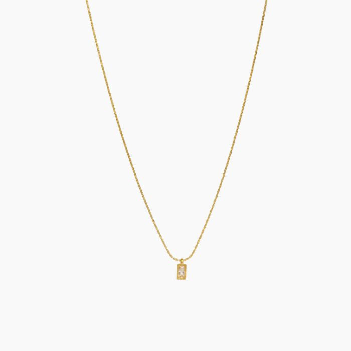 Framed Light Pendant Necklace