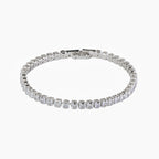 Lustrous Line Tennis Bracelet