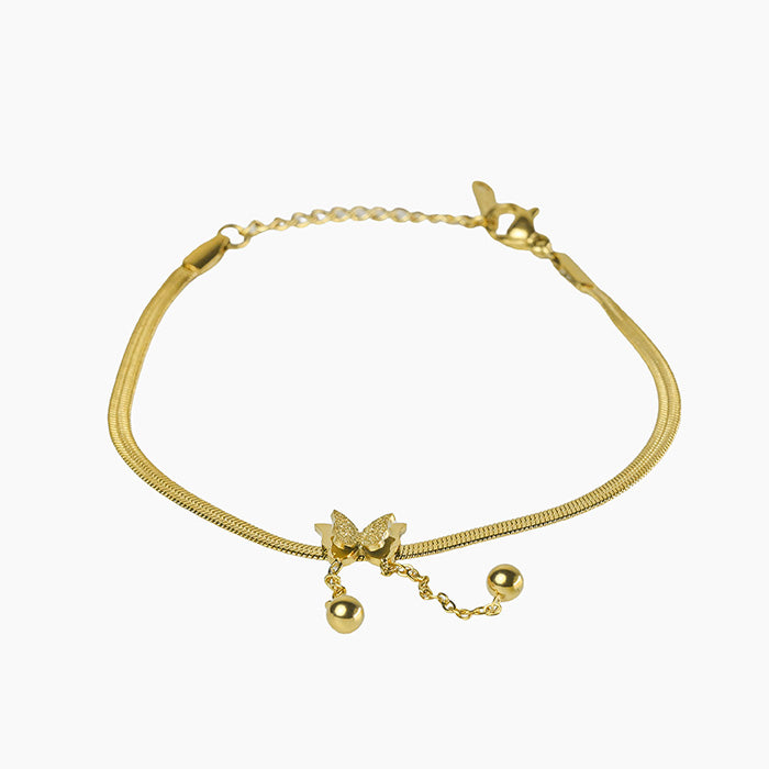 Butterfly Dangling Bracelet