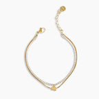 Amora Tennis Heart Bracelet