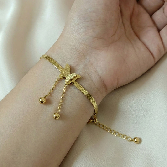 Butterfly Dangling Bracelet