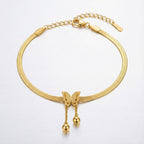 Butterfly Dangling Bracelet