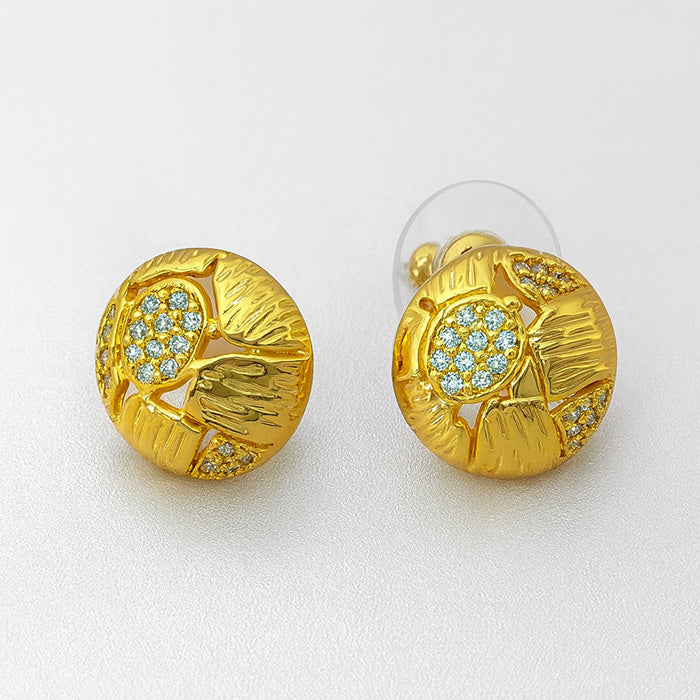 Golden Bloom Studs