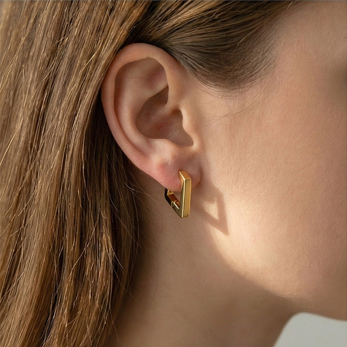 Triad Edge Hoops