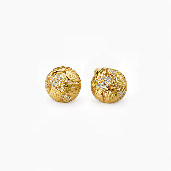 Golden Bloom Studs