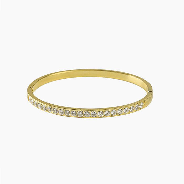Eternal Glow Crystal Solid Bracelet