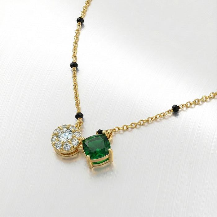 Emerald Harmony Duo Mangalsutra