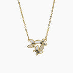 Enchanted Petals Enamel Necklace
