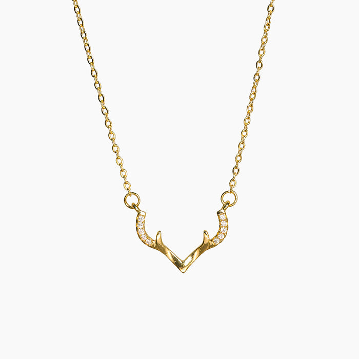 Antler Crest Necklace