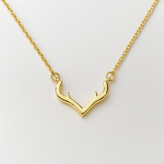 Antler Crest Necklace