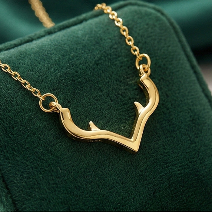 Antler Crest Necklace