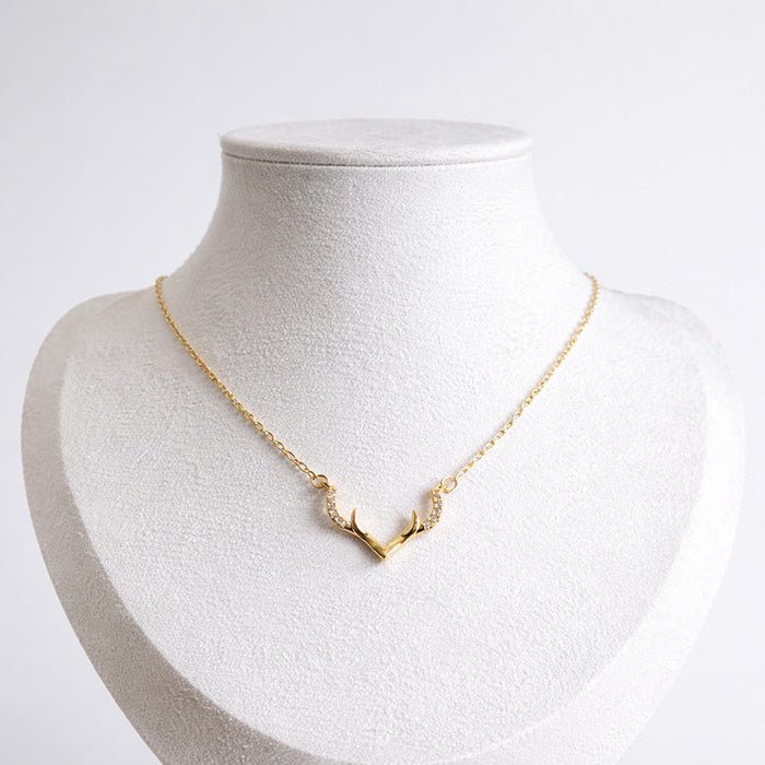 Antler Crest Necklace