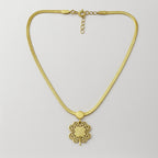 Golden Clover Fortune Necklace