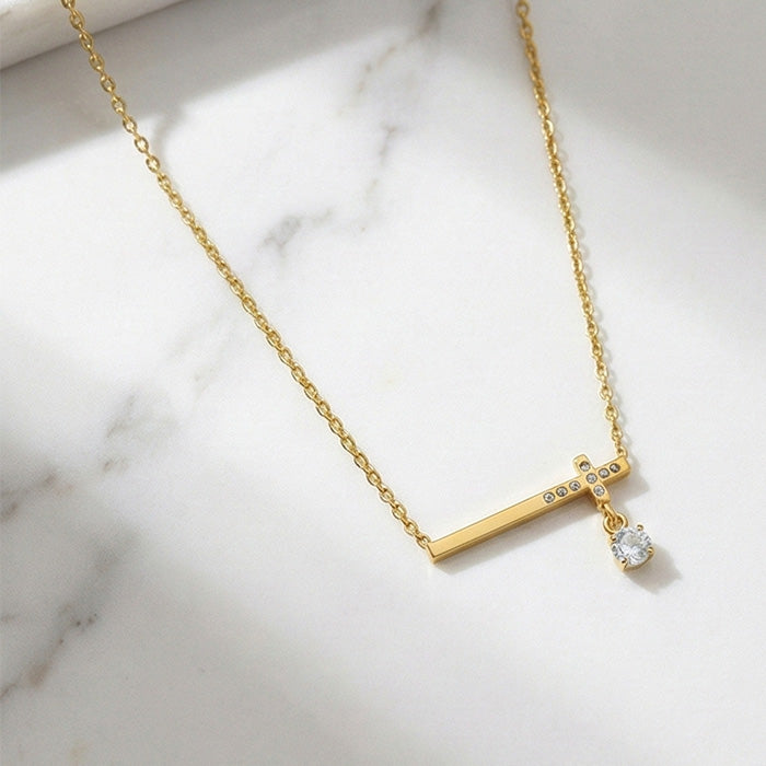 Faithful Glow Cross Necklace