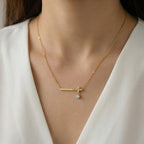 Faithful Glow Cross Necklace