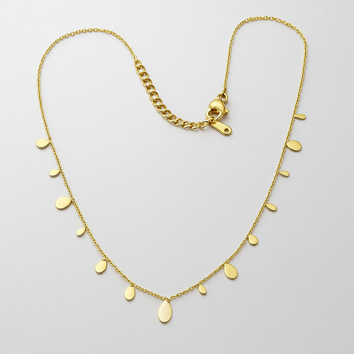 Golden Dewdrop Necklace