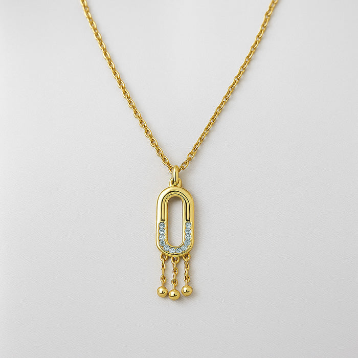Aurora Cascade Pendant Necklace