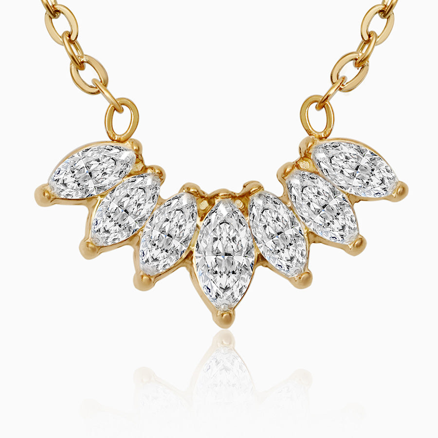 Marquise Crystal Necklace