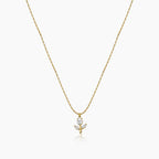 Roselle Bloom Pendant Necklace
