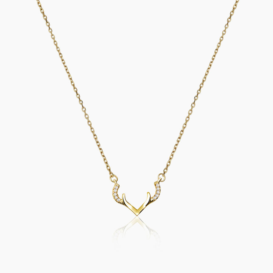 Antler Crest Necklace