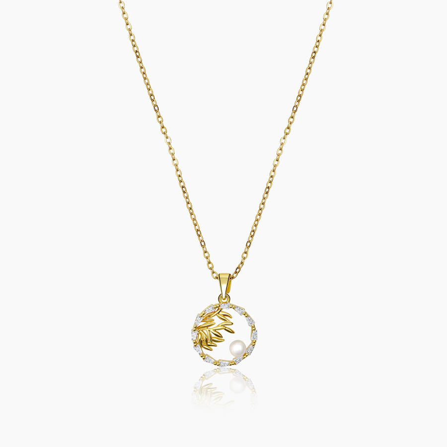 Orbit of Grace Pearl Necklace