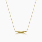 Bamboo Serenity Bar Necklace