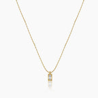 Framed Light Pendant Necklace