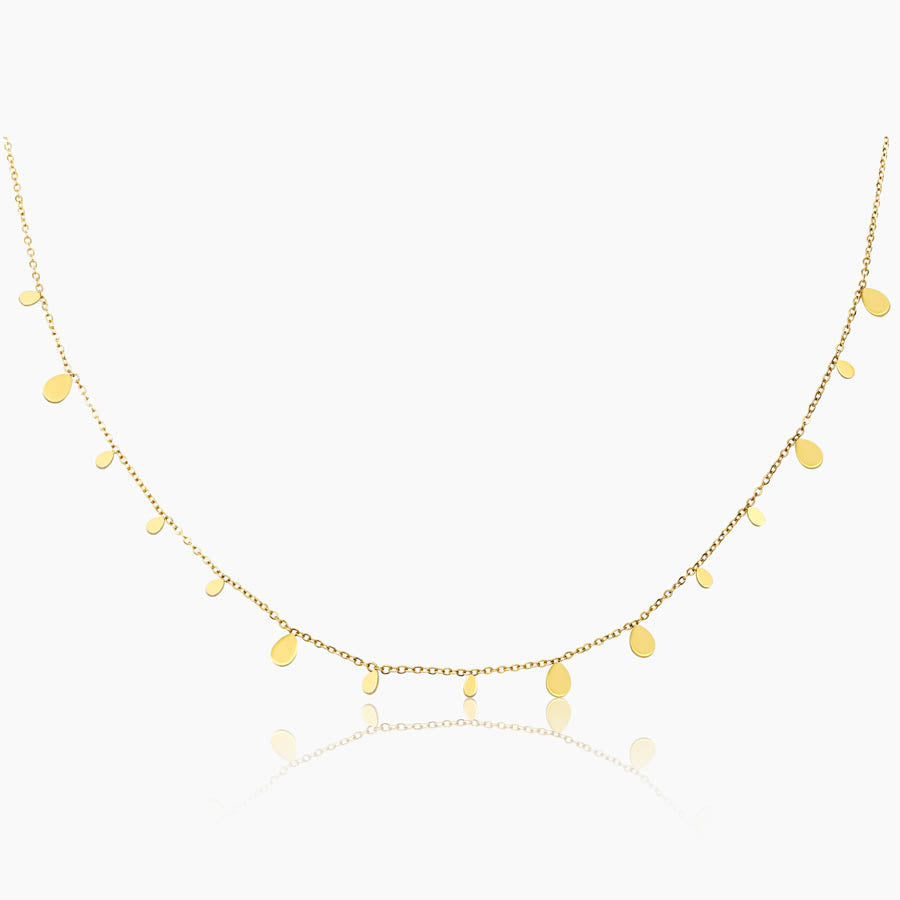Golden Dewdrop Necklace