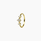 Trinity Rise Crystal Ring