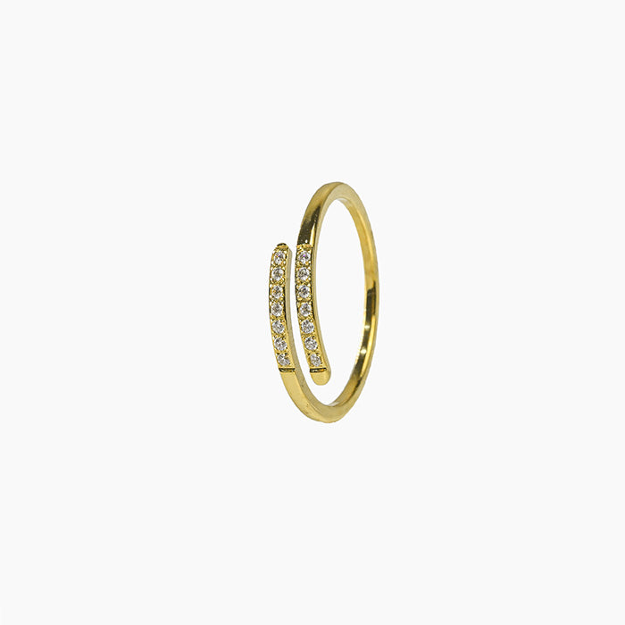 Dual Gleam Wrap Ring