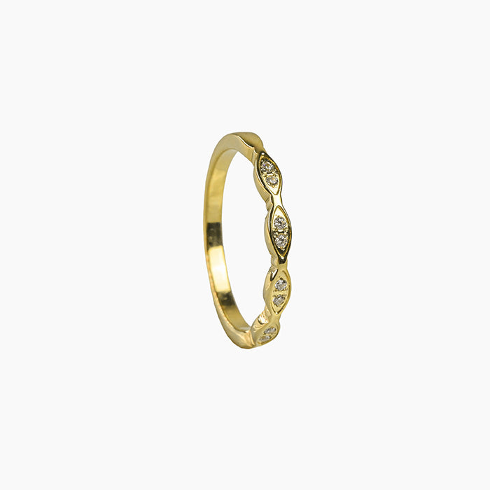 Marquise Rhythm Crystal Ring