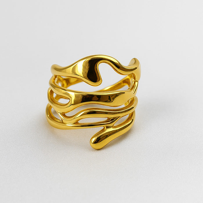 Tidal Harmony Wrap Ring