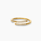 Dual Gleam Wrap Ring