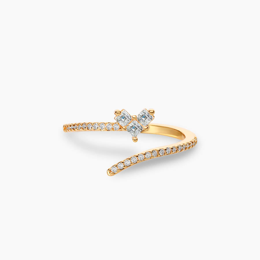 Embrace Heart Solitaire Ring